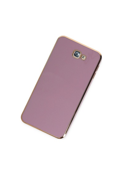 Newface Samsung Galaxy Uyumlu J7 Prime Kılıf Volet Silikon Glblseme - 47 - Mor