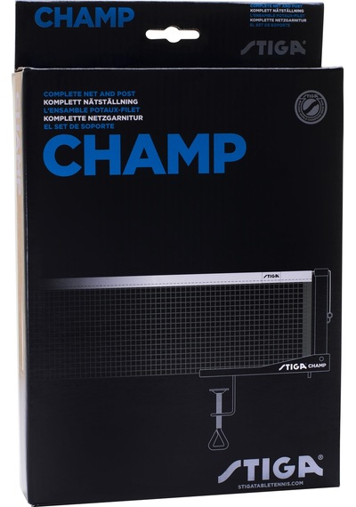 Stiga Net And Post Champ File Demir Seti 636000 Mavi - Siyah