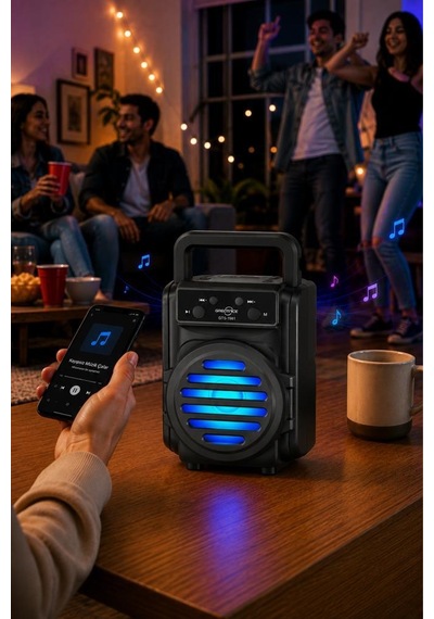Torima GTS-1961 Bluetooth 5.0 RGB Işıklı Kablosuz Speaker