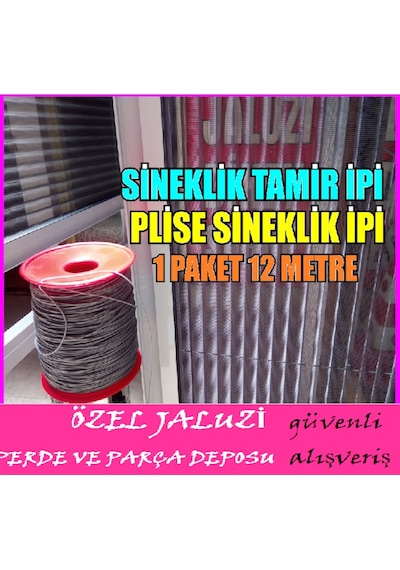 Plise Sineklik Ipi-Pileli Sineklik Ipi-Sineklik Ipi-Sineklik Ip