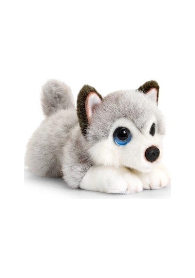Peluş Köpek Husky 25 Cm
