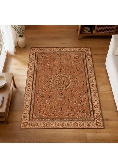 Kartela Halı Suma Halı Jüt Taban Dokuma Halı Bakır - 60 X 90 Cm