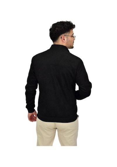 Erkek Mevsimlik Süet Spor Mont 8051 Bgl-st04373 Siyah