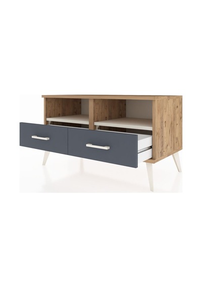 Hyperion Şifonyer 2 Raflı 2 Çekmeceli 88x44x48 Çam-aytaşı/antrasit Aytaşı/antrasit Hyperion Şifonyer 2 Raflı 2 Çekmeceli 88x44x48 Çam-aytaşı/antrasit Aytaşı/antrasit