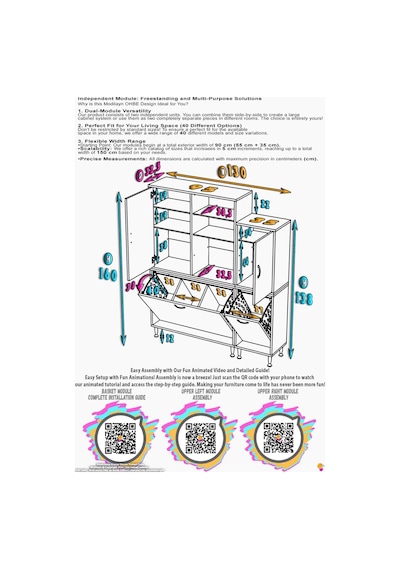 Ohbe 95 + 35cm Genişlik 160cm Boy 32,5cm Derinlik Kirli Sepetli 3 Kapaklı Çok Amaçlı Banyo Dolabı 95 + 35cm Ohbe 95 + 35cm Genişlik 160cm Boy 32,5cm Derinlik Kirli Sepetli 3 Kapaklı Çok Amaçlı Banyo Dolabı 95 + 35cm