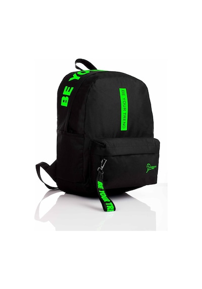 Laptop Bölmeli Okul Çantası Be Your Trend Siyah Yeşil 1140