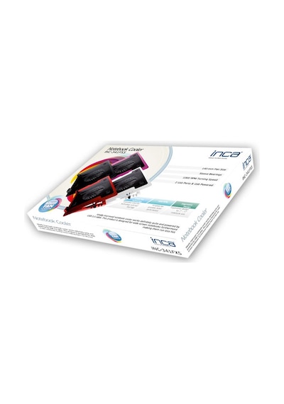 Inca INC-341FXK Ergonomik Tek Fanlı 7" - 17" Stand Notebook Soğutucu