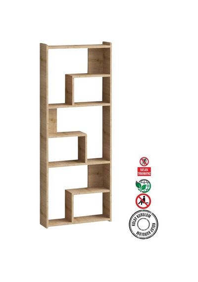 Decormet Megg Kitaplık Dec0054 Çok Renkli