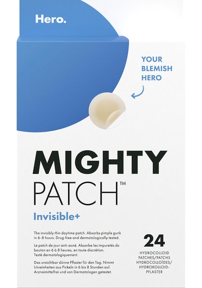 Hero Mighty Patch Görünmez+ Sivilce Karşıtı Gündüz Hidrokolloid Bant 24'lü