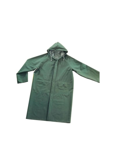 Maxsafetys Unisex Pvc Yağmurluk Balıkçı Işçi Yagmurluk 028 Mm Yeşil Renk Yeşil