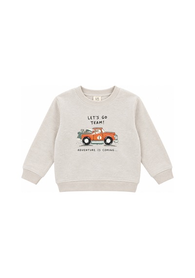 Divonette Babydoll Sweatshirt Divo-arb Açık Gri
