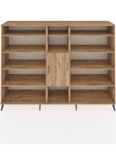 Hyperion Dolap 12 Raflı Tek Kapaklı 220x44x163 Çam-çam Çam-çam Hyperion Dolap 12 Raflı Tek Kapaklı 220x44x163 Çam-çam Çam-çam