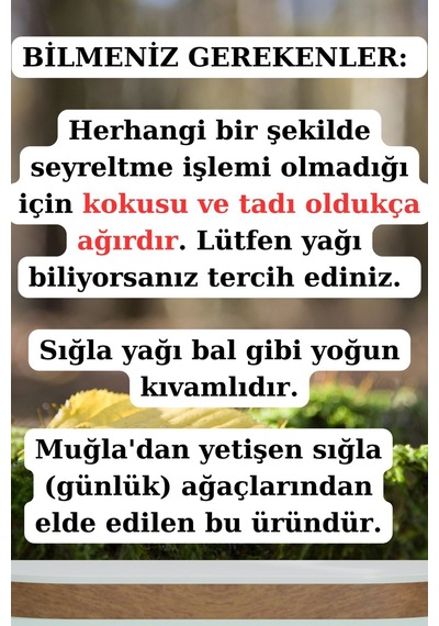 Sığla Yağı 30 Cc - Doğal Köyceğiz Günlük Yağı 20 ML