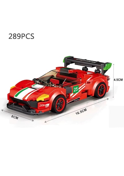 Teknik Ferrari 488 Gt3 Yapı Oyuncak Araba Ferrari Yapı Oyuncak Araba Yapı Blok Ferrari Oyuncak Araba