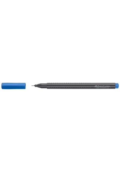 Ayrex Faber-castell Grip Finepen İnce Keçe Uçlu Kalem Seti, 10'lu, Ofis Ve Günlük Kullanım, 0.4 Mm Hassas Uç, Met
