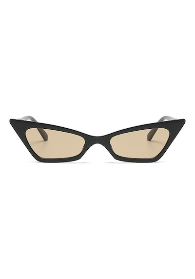 Wide Vintage & Retro Güneş Gözlüğü Açık Kahverengi