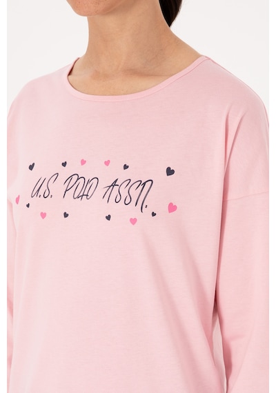 U.s. Polo Assn. Kadın Pembe Pijama Takım 50318885-vr041 Pembe