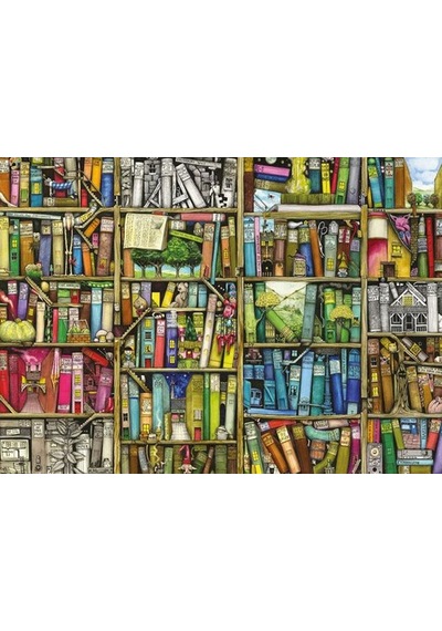 Ravensburger 1000 Parça Puzzle Kitaplık