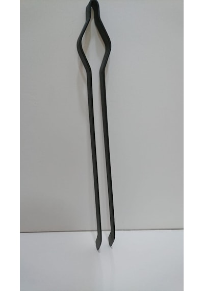 Demir Maşa - Mangal Soba Maşası - Şömine Maşası Ateş Maşası 3 Boy Orta 48 Cm