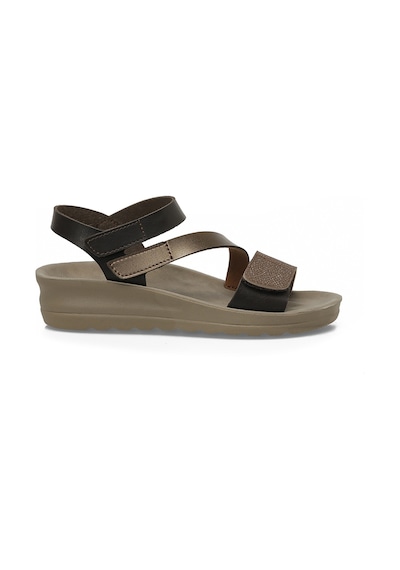 Polaris 409106.z6fx Bronz Kadın Comfort Sandalet 000000000102252290 Altın
