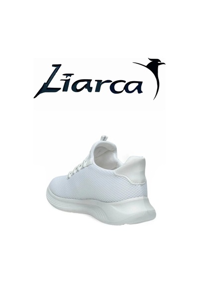 Velora Air Unisex Sneaker Hafif Nefes Alabilir Günlük Spor Ay... Beyaz - Gümüş
