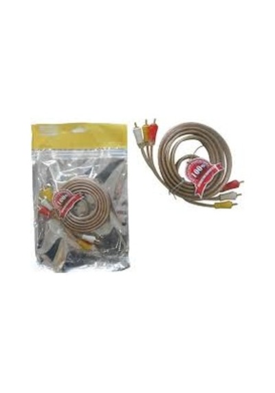 Tunex Zk 716 3Rca M To 3Rca M 3 M. Kablo