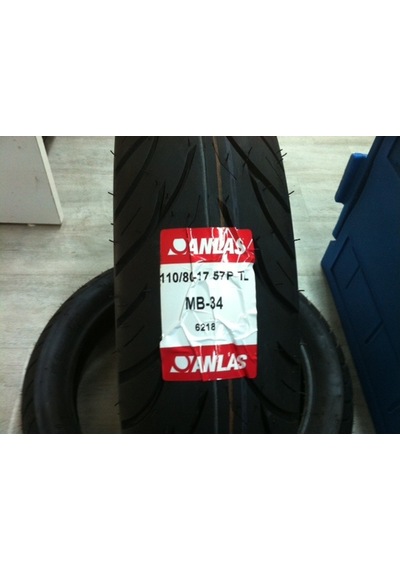 Anlaş 110/80-17 MB-34 57P Tubeless 110 80 17 2024 Üretimi Taze
