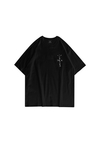 Flood Of Style Unisex Look Mom I Can Fly Siyah Tshirt
