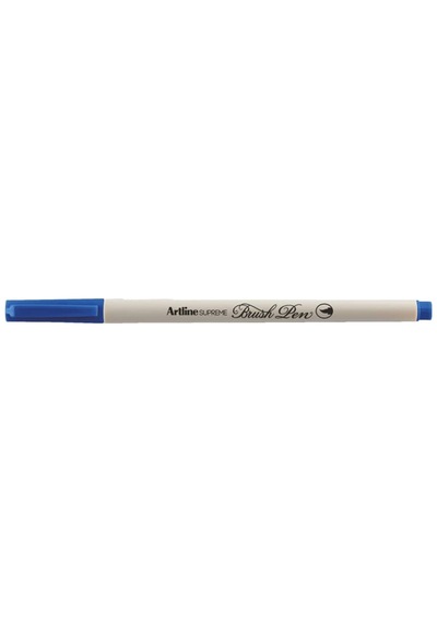 Supreme Brush Uçlu Kalem Mavi