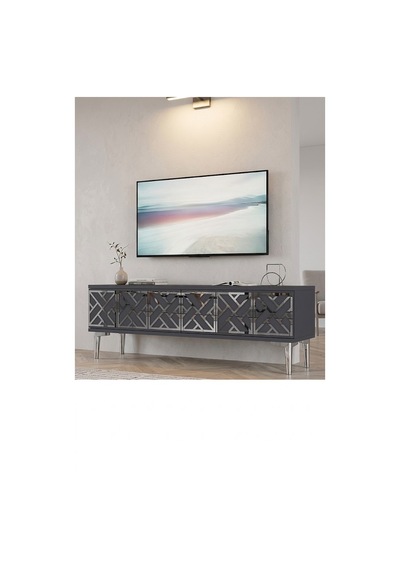 Tsa1238as Arex Tv Sehpası Antrasit-silver 120cm Tsa1238as Arex Tv Sehpası Antrasit-silver 120cm