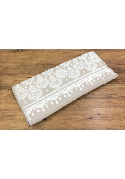 2 Li Özdilek %100 Pamuk Tappeto El Yüz Havlusu 50 X 90 Krem