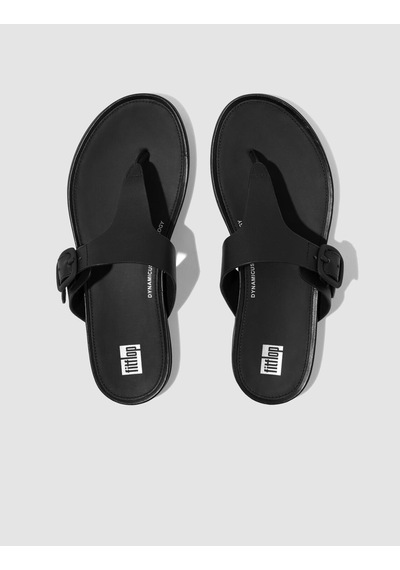 Fitflop Gracıe Ft9 Siyah Tokalı Kadın Parmak Arası Terlik Siyah