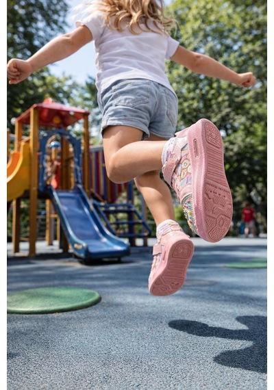 Muggo Smile Taş Detaylı Desenli Cırtlı Kız Çocuk Işıklı Günlük Sneaker Spor Ayakkabı Pudra Muggo Smile Taş Detaylı Desenli Cırtlı Kız Çocuk Işıklı Günlük Sneaker Spor Ayakkabı Pudra