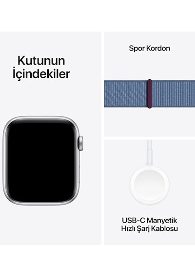 Apple Watch SE 2 (2023) GPS 44 MM Alüminyum Kasa Spor Loop Akıllı Saat (Apple Türkiye Garantili) Apple Watch SE 2 (2023) GPS 44 MM Alüminyum Kasa Spor Loop Akıllı Saat (Apple Türkiye Garantili)