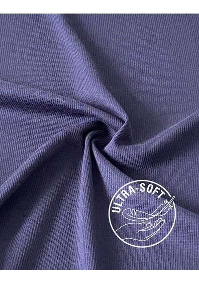 Alya Underwear Kaşkorse Tam Boğazlı Body Sweatshirt, Fitilli Kumaş, Likralı, Gül Kurusu Okaliptus