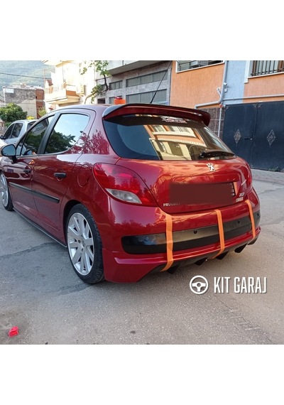 Kit Garaj 207 Arka Ek Plastik Boyalı