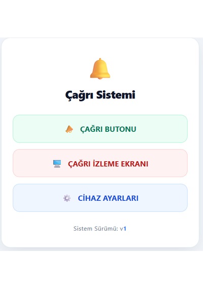 Kablosuz Çağrı Sistemi Wi-fi Tabanlı Çağrı Zili