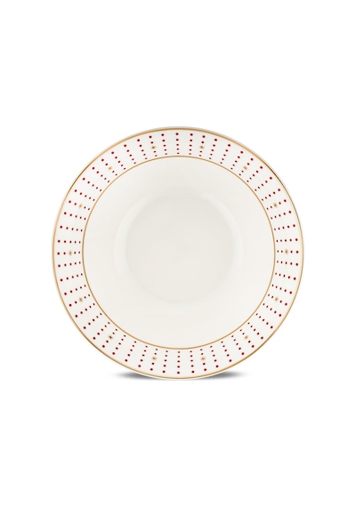 Jumbo Navy 24 Parça 6 Kişilik Yemek Takımı Kırmızı Kırmızı