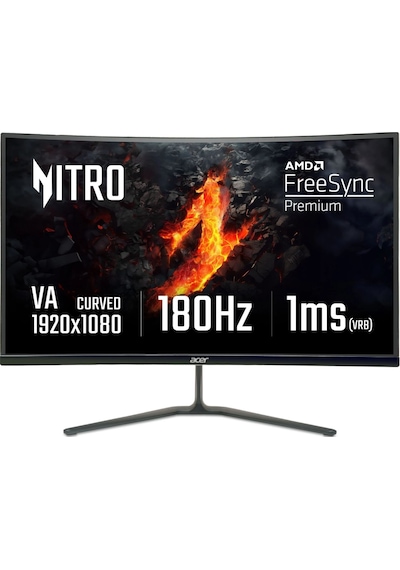 Acer Nitro UM.HE0EE.302 ED270RS3BMİİPX 27" 180 Hz 1 MS FHD Curved Monitör