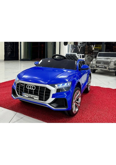 Poyraz Akülü Audi Q5 Akülü Araba 12v 0-6yaş Özel Plaka Lacivert