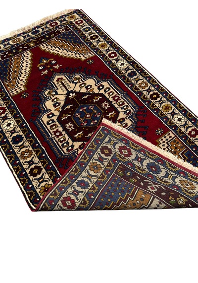 El Dokuma Sıfır Yahyalı Halısı 90x160 Kök Boya %100 Yün Halı
