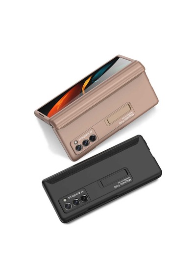 Samsung Uyumlu Galaxy Z Fold 2 Kılıf M-Magnet 360 Kapak