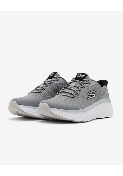 Skechers D'lux Walker 3.0 Erkek Gri Spor Ayakkabı 233244 Gybk Gri