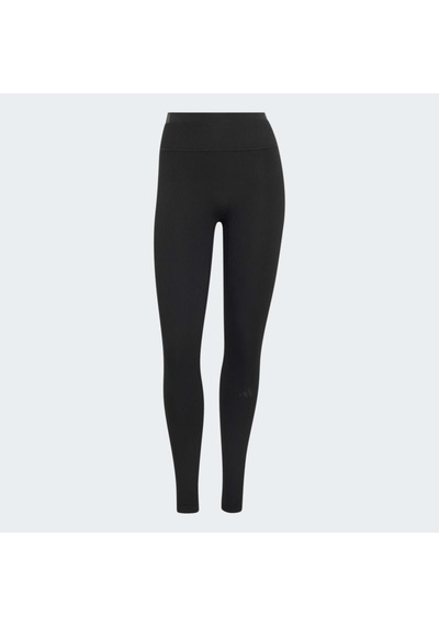 Adidas Kq5810 All Me Rıb L Kadın Spor Tayt Siyah