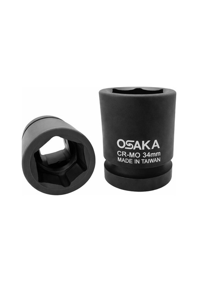 Osaka 1" Altı Köşe Havalı Lokma 34 Mm
