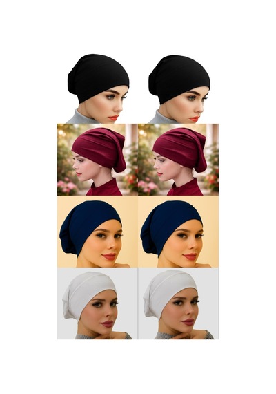Aldaiyr 8 Tesettür Boru Bone Geçme Bone Çok Renkliçok Renkliboru110