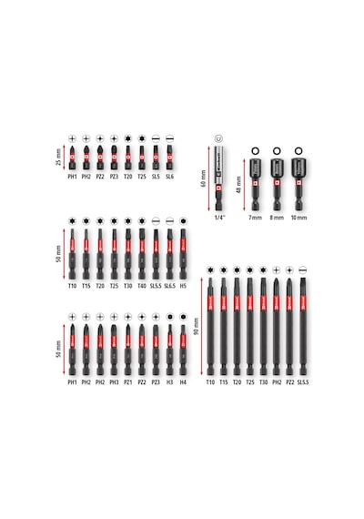 Einhell M-CASE 38 Parça Bits Uç Seti - 49109250