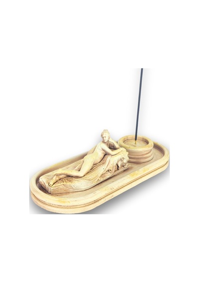 Antik Roma Reclining Naiad Çubuk Tütsülük Ve Tealight