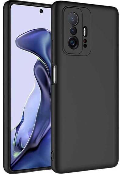 Xiaomi Mi 11t Pro 5g Kılıf Zore Mara Lansman Kapak Siyah