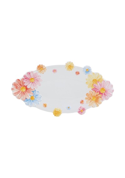 Lucky Art Florısta Melamın 54cm Tepsi